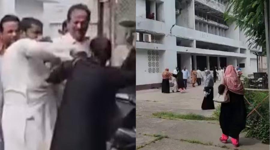 Rampur Court Drama: तीन तलाक पर भड़की पत्नी ने चप्पलों से पीटा पति को, वीडियो वायरल